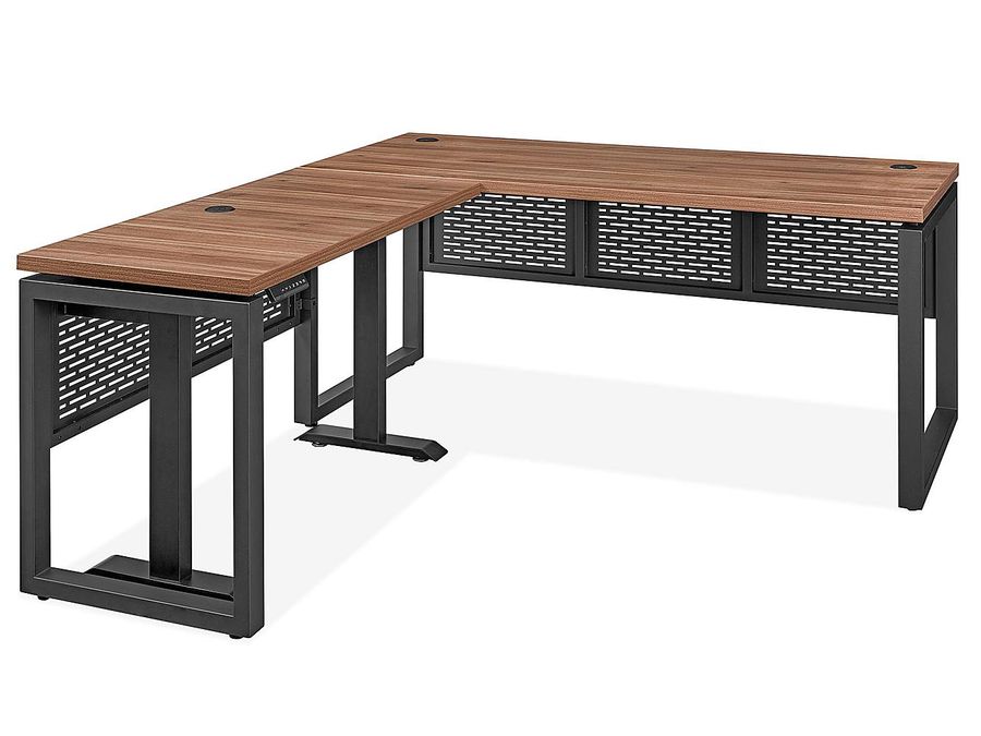 Metro Adjustable Height L-Desk - 72 x 78 added by Where The Heart Is Designs