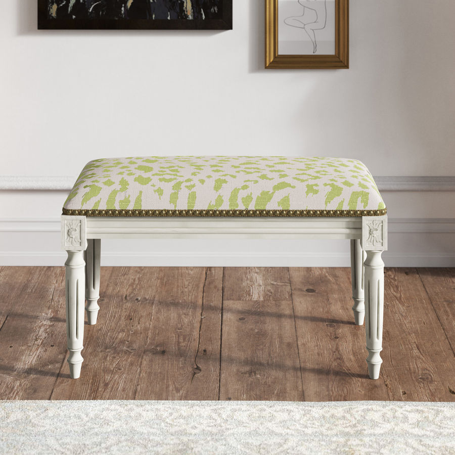 Kelly Clarkson Home Jaxson Upholstered Bench & Reviews | Wayfair added by sallie tyler