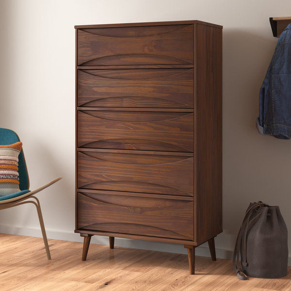 Red Mid Century Modern Dressers