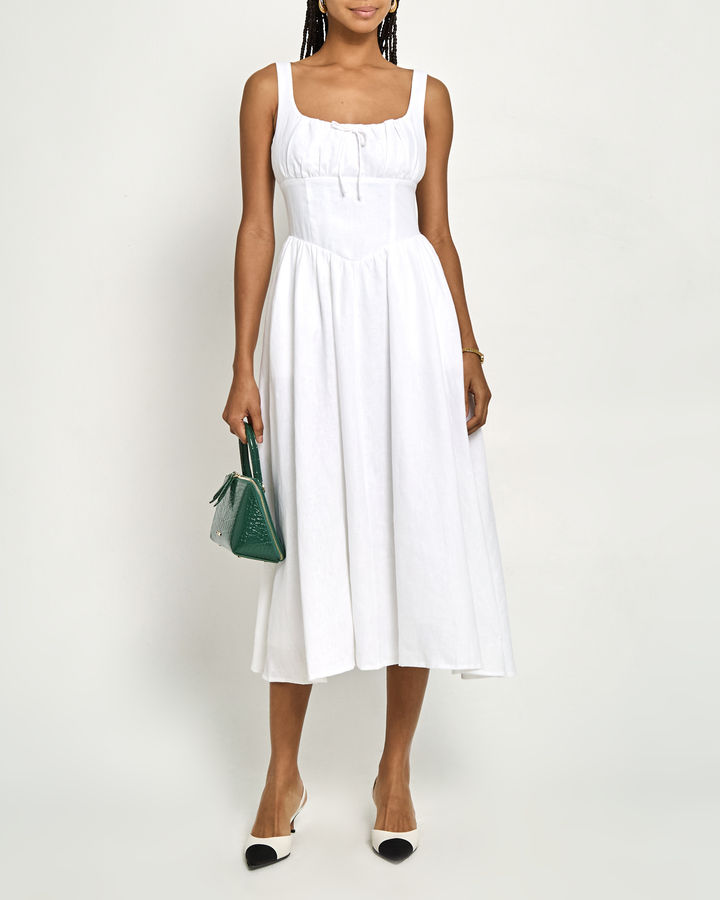 Chiara Linen Dress added by Madison Wayland