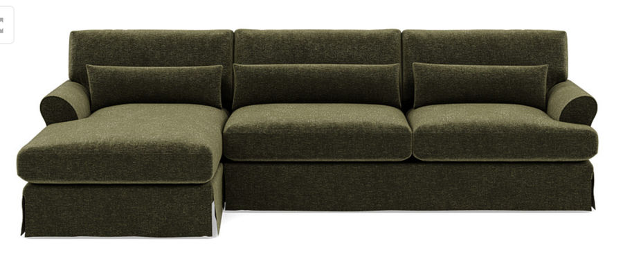 Maxwell Slipcovered Sectional Sofa with Left Chaise added by Morgan Carey