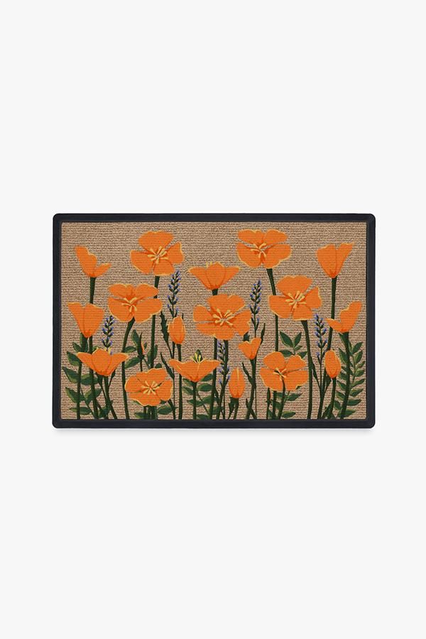Poppy Fields Doormat | Ruggable added by Maya Barton
