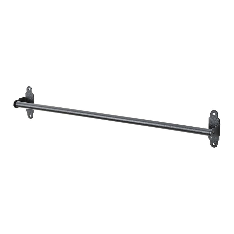 HULTARP Rail, black, 23 ½" - IKEA added by Amanda Scott