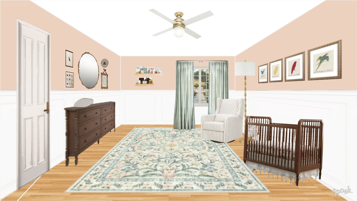 Farmhouse Nursery Ideas designed by Stephanie Anderson