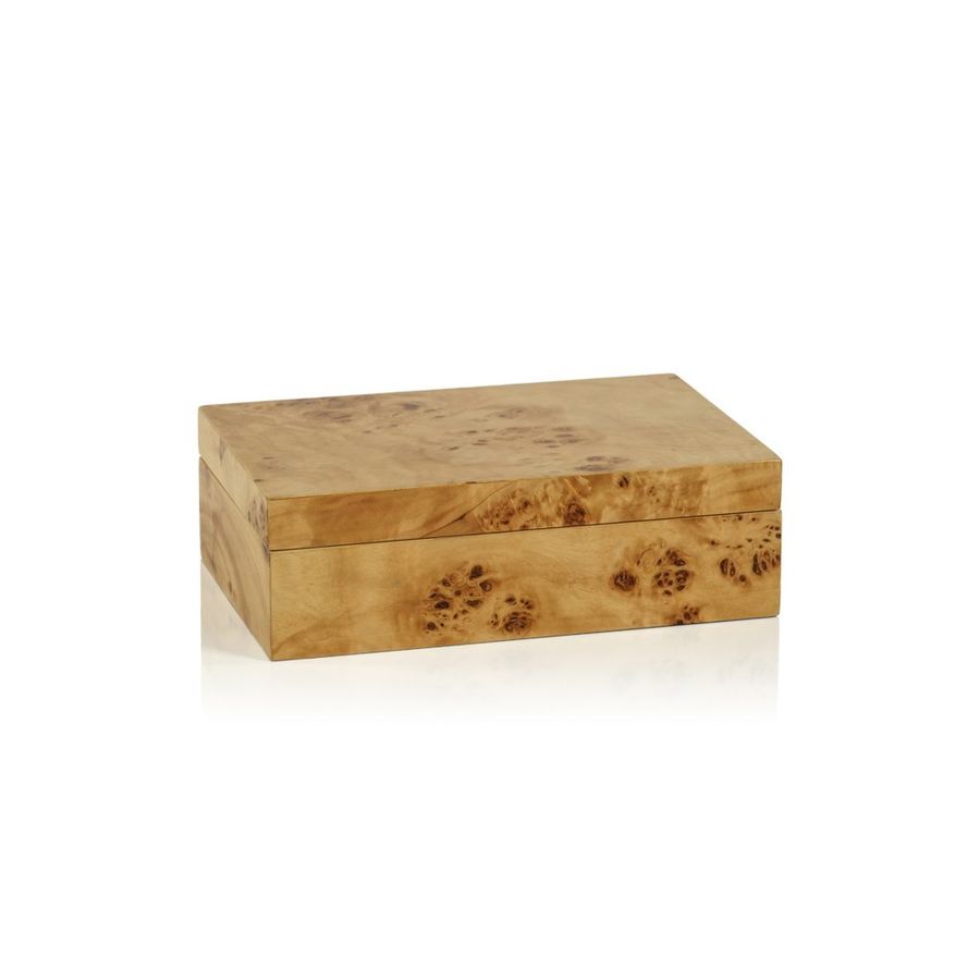 Burl Wood Box — MOLLY BASILE INTERIORS added by Blaire Gremillion