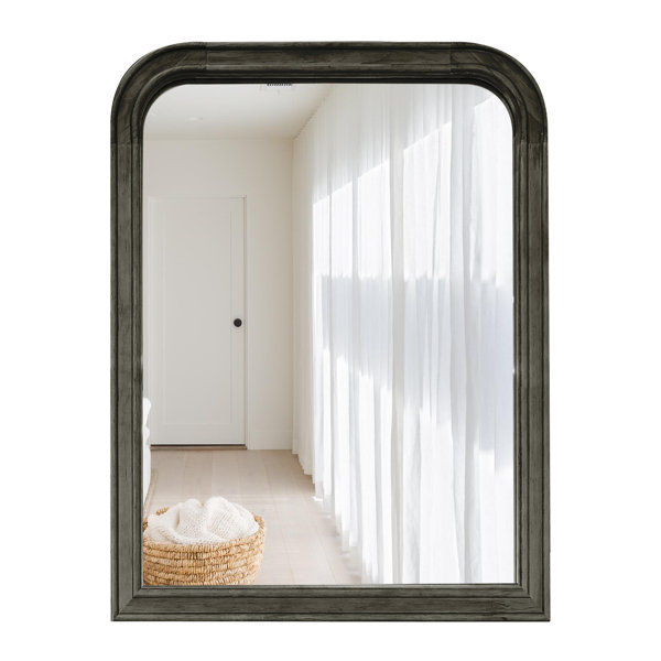 Ancell Solid Wood Rectangle Wall Mirror added by Haley Freckleton