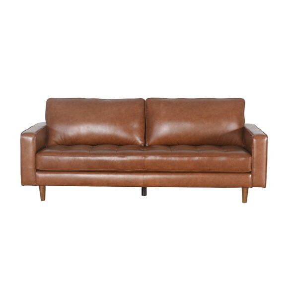 Clark 80'' Leather Sofa added by Spoak Member