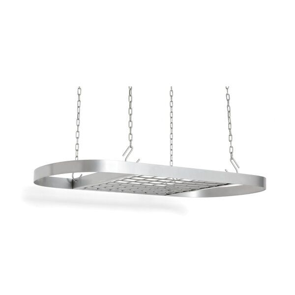 Steel Oval Hanging Pot Rack added by Laura Hernandez