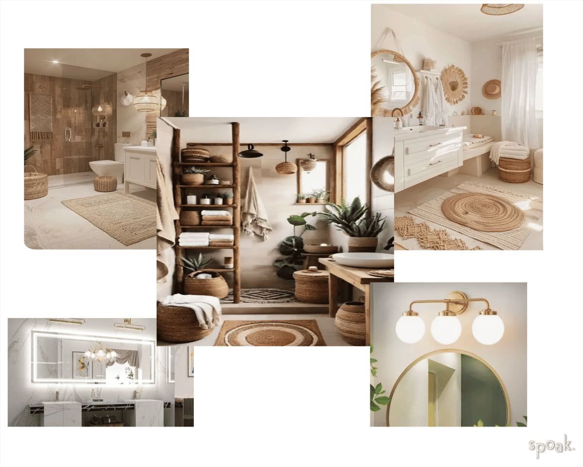 Bathroom Inspiration designed by Kntrice Yvonne