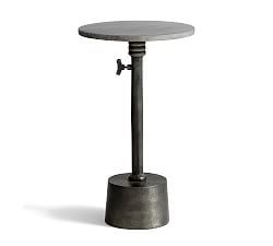 Melvin Round Marble Adjustable Accent Table (12") added by Leanna Richte