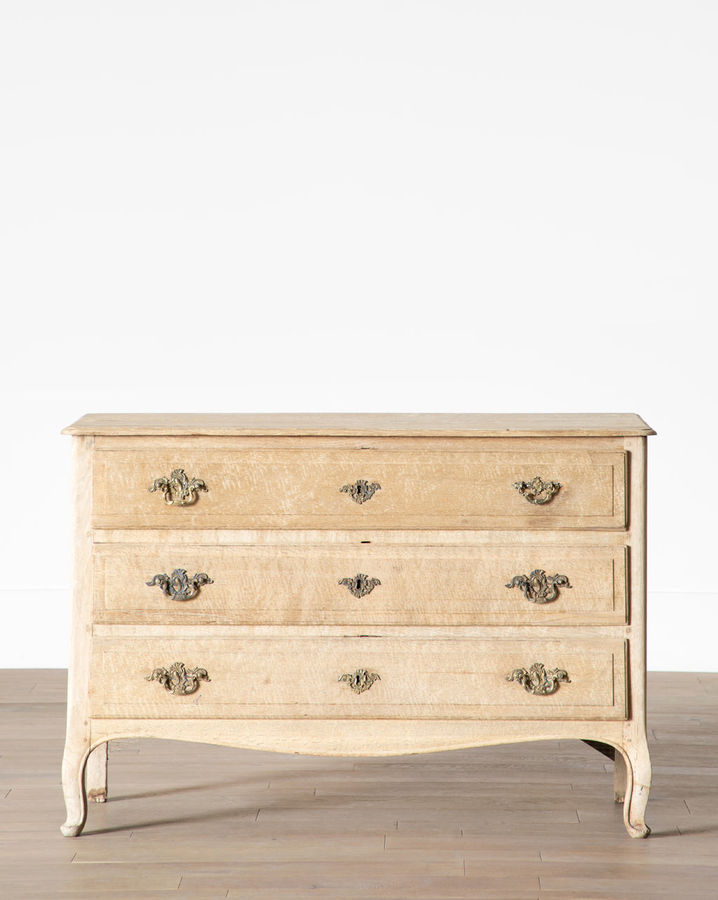 Vintage Bleached Oak 3 Drawer Chest added by Darby Rosenberg
