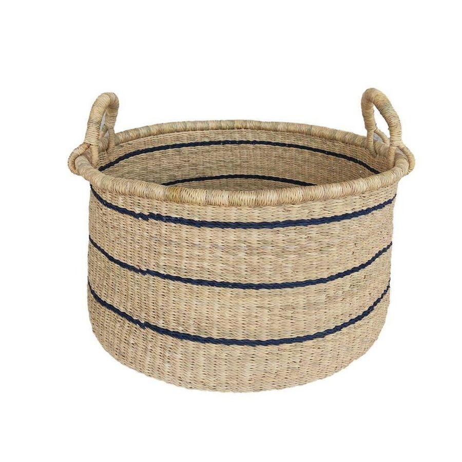 Laundry Room Storage Laundry Basket Bolga Woven Basket - Etsy added by Averyl Yaco