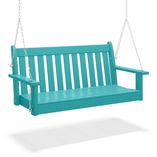 51“ HDPE All Weather Porch Swing added by Courtney Hill