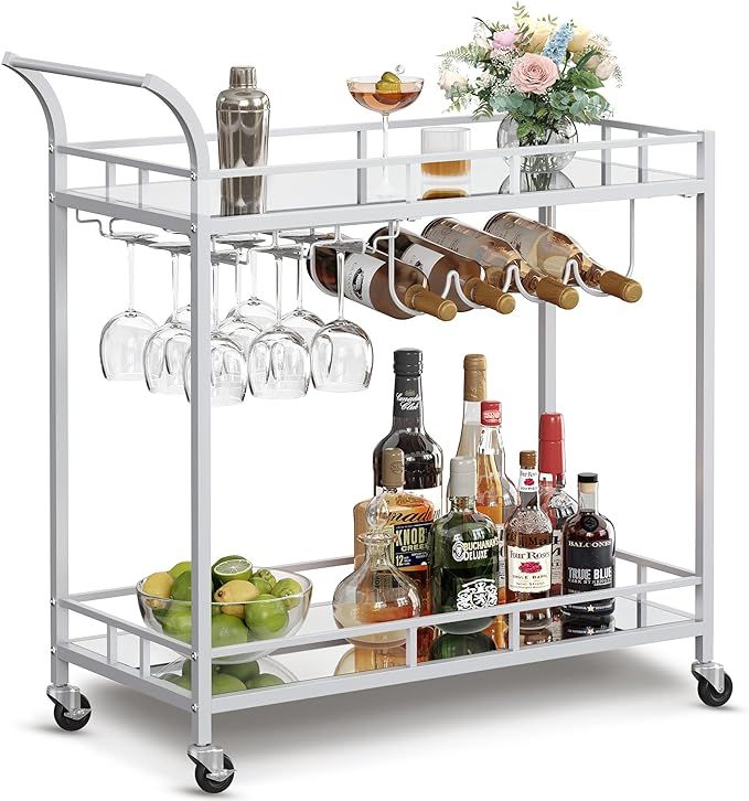 bar cart added by Whitney Crutcher