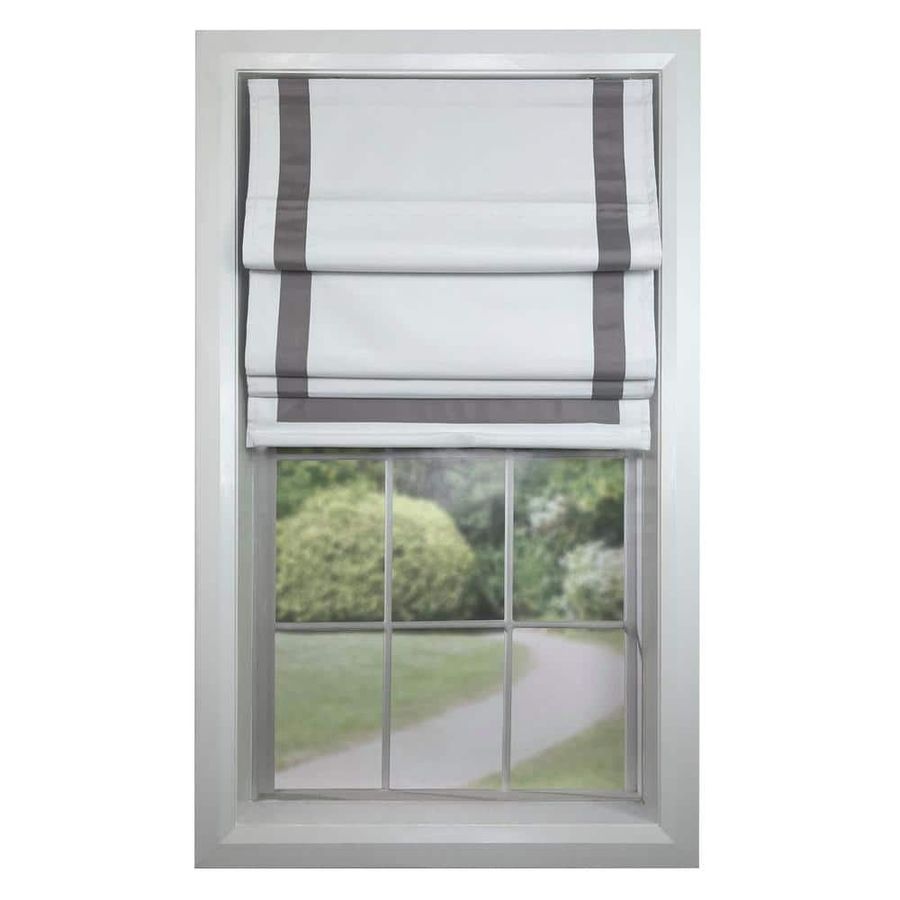 Versailles Home Fashions Grey Cordless Blackout Polyester Roman Shades - 30 in. W x 63 in. L CRS113063-404 - The Home Depot added by Geoya Stout