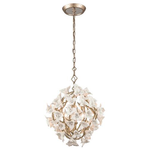 Lily 4-Light Unique Globe Chandelier added by Jasmine Fitzgerald