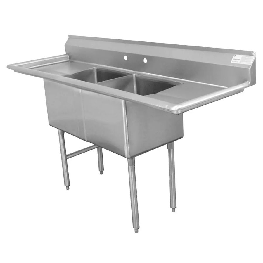 Prep Table with Sinks added by Nicole Hurst