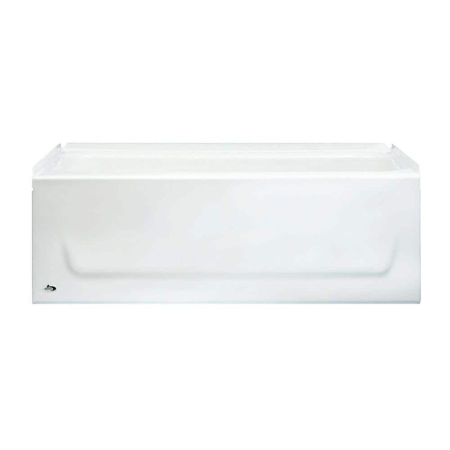 Bootz Industries Kona 54 in. x 30 in. Soaking Bathtub with Left Drain in White 011-3303-00 - The Home Depot added by Chelsea Dickson