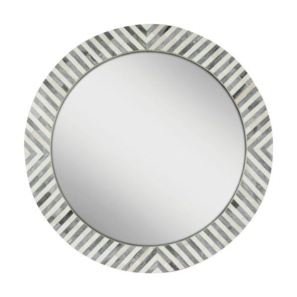 Evangeline Bone Round Wall Mirror added by Stephanie Northrop