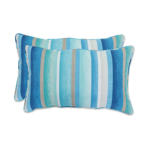 Thynedale Striped Indoor/Outdoor Throw Pillow added by Elizabeth Davis
