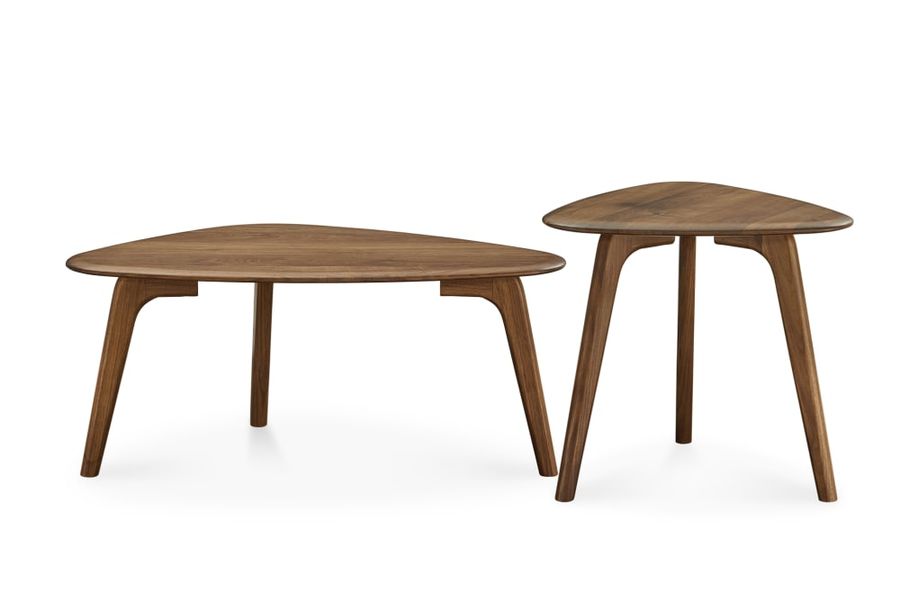 Vincent Coffee Table Set, Walnut | Castlery added by Aubrey Carlson