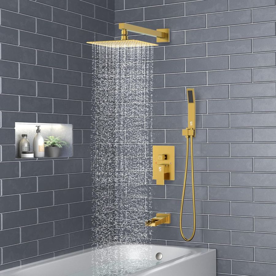 brushed gold tub added by HELEN SALGADO