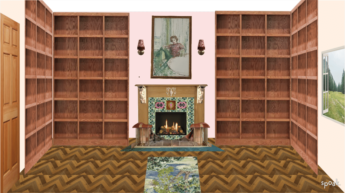 Victorian Office Inspiration designed by Alexandra McKee