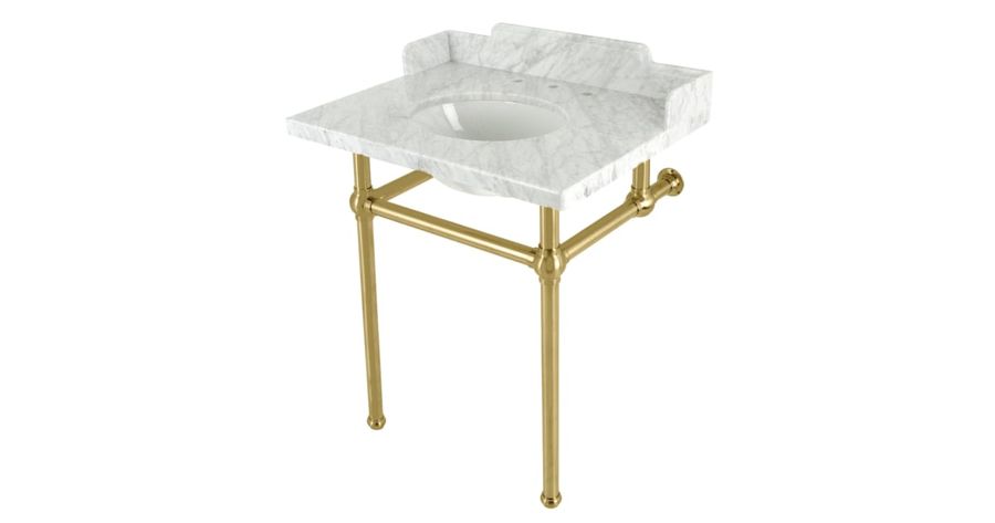 Kingston Brass LMS30MB7 Pemberton 30" Single Oval Basin | Build.com added by Jamie Stellato