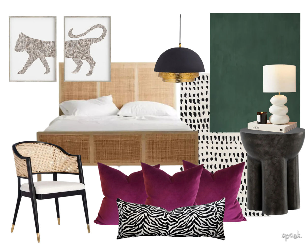 Dorm Room Inspiration designed by Dessica Coleman