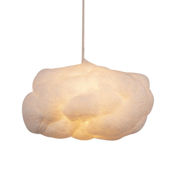 White Cloud Cotton Pendant Light,Creative Kids Room Light Fixture Chandelier added by Spoak Member