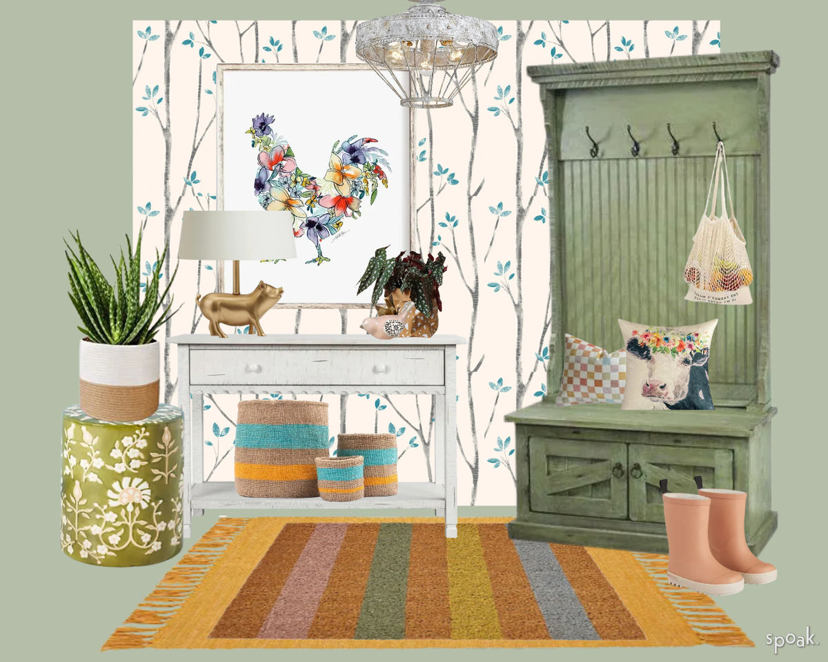 Kitchen + Living Room Inspiration designed by Shanta Michelle