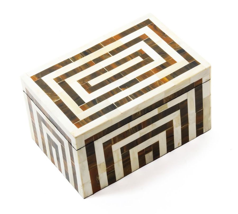 Verona Ivory/Brown Decorative Box added by Alivia Korsun
