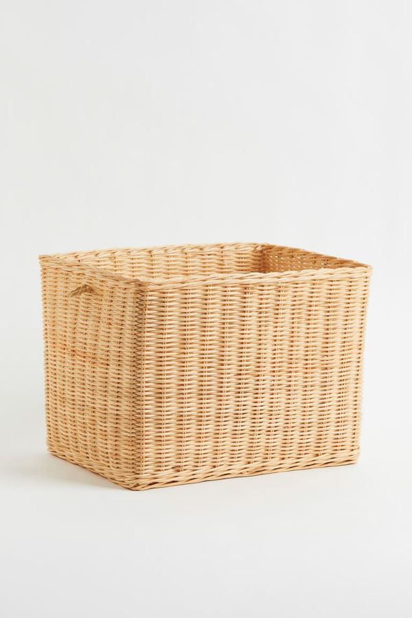 Tall Rattan Storage Basket added by Emily Brannelly