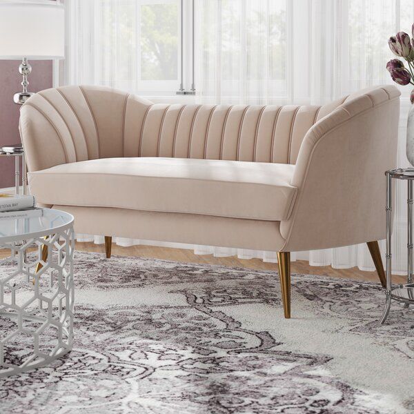 Tiberius 65'' Upholstered Loveseat added by HELEN SALGADO