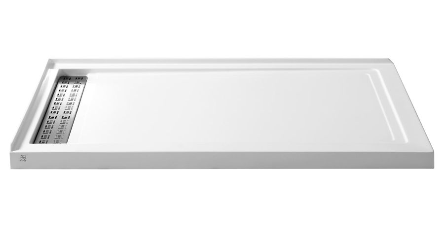 Anzzi SB-AZ012WL Field 60" x 36" Rectangular Shower Base | Build.com added by Brooke Schwartz