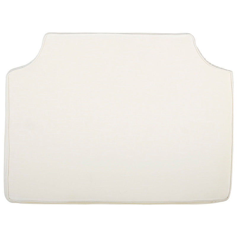 White Headboard added by Mae Donlan