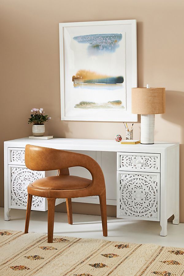Handcarved Lombok Executive Desk added by Colleen Miller