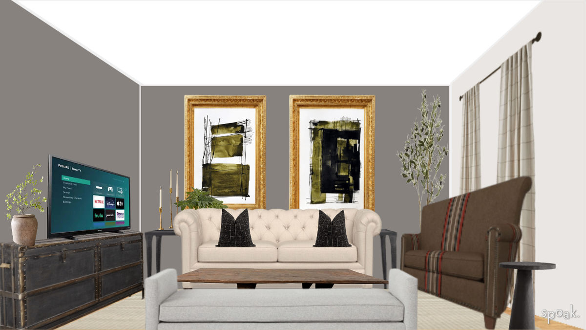 Living Room Inspo designed by claire coggins