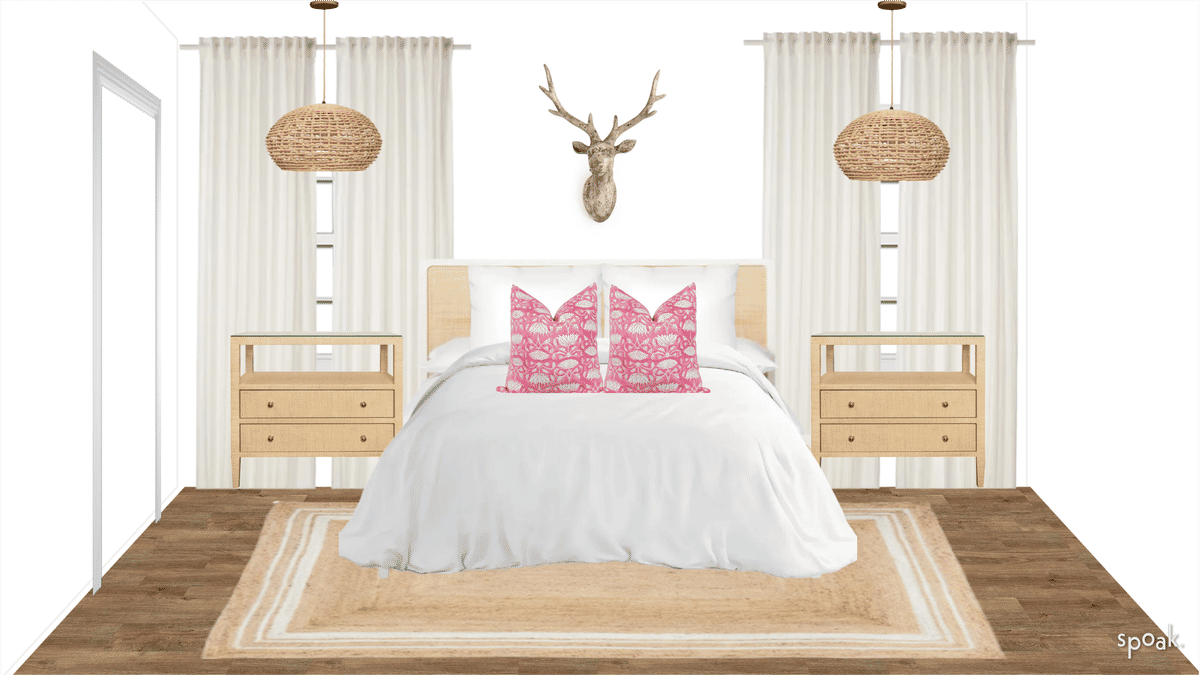 Guest Bedroom Ideas designed by Lauren Garretson