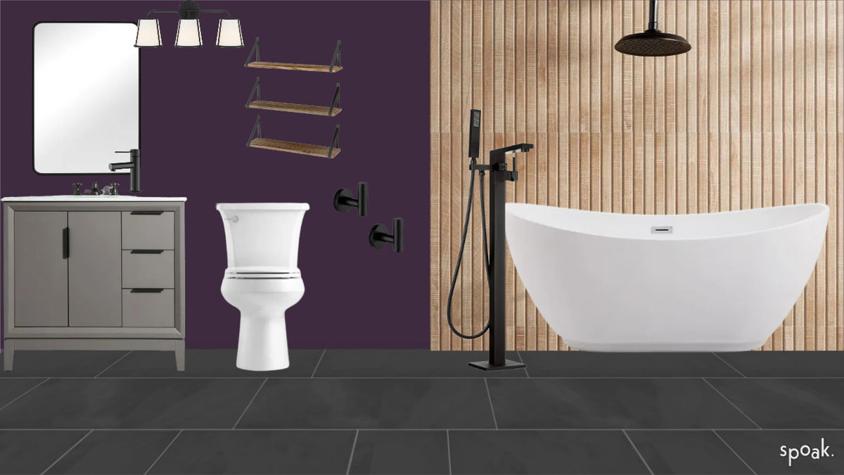 Bathroom Inspo designed by Toni-Anne Ricketts