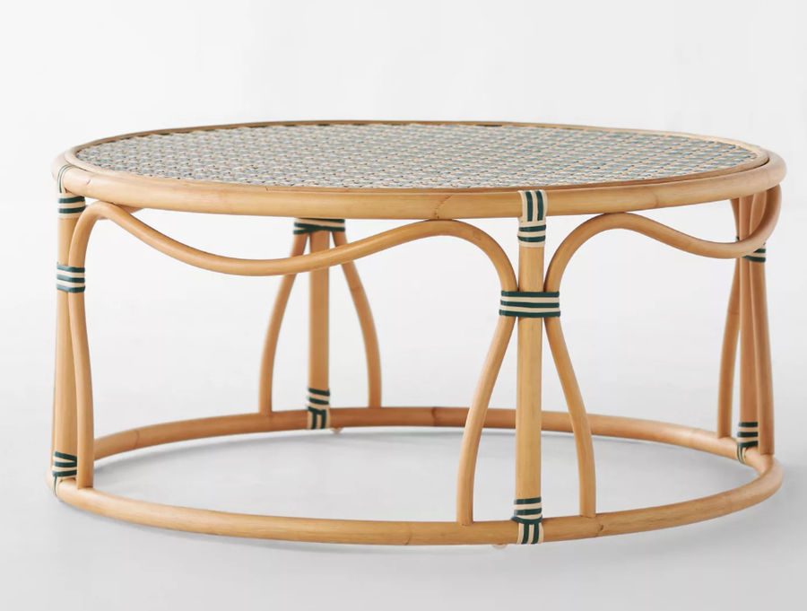 Coastal Indoor/Outdoor Rattan Coffee Table added by Cailey Gulinson
