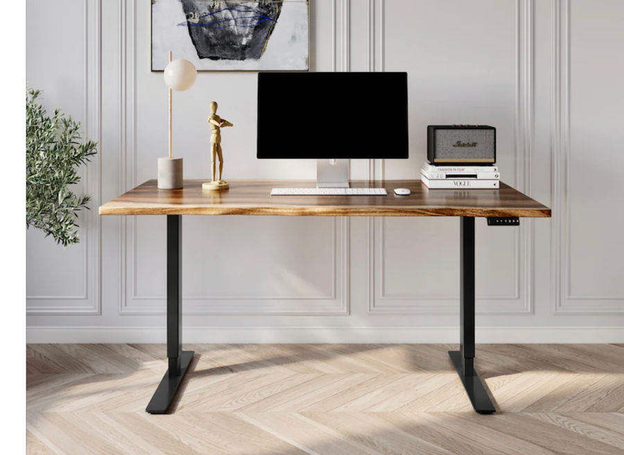 Exotic wood Live Edge Desk added by Brittany Vink