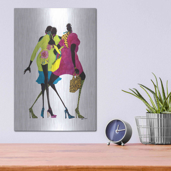 Shop Til You Drop On Metal by Shan Kelly Print added by Carmella Britt