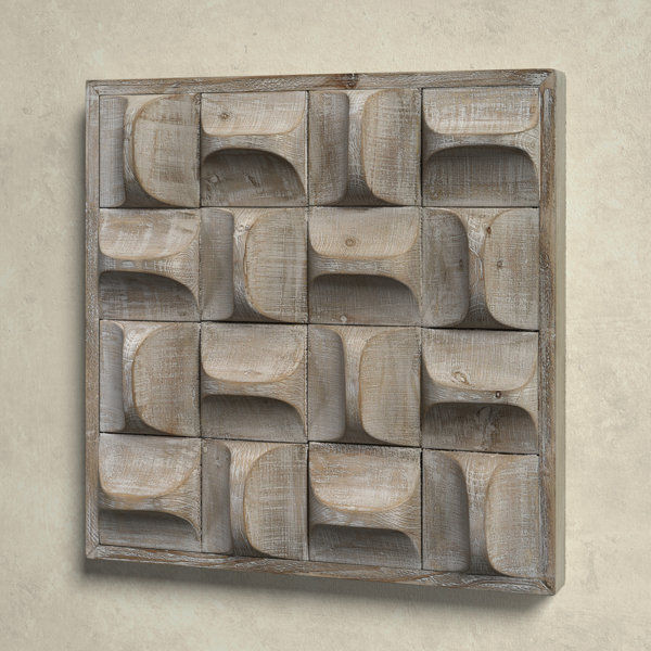 Solid Wood Abstract Wall Decor added by erika grossman