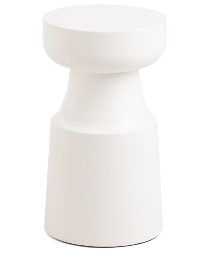 18.5in Kurt Wooden Stool | The Global Decor Shop | Marshalls added by Chelsea Alysa