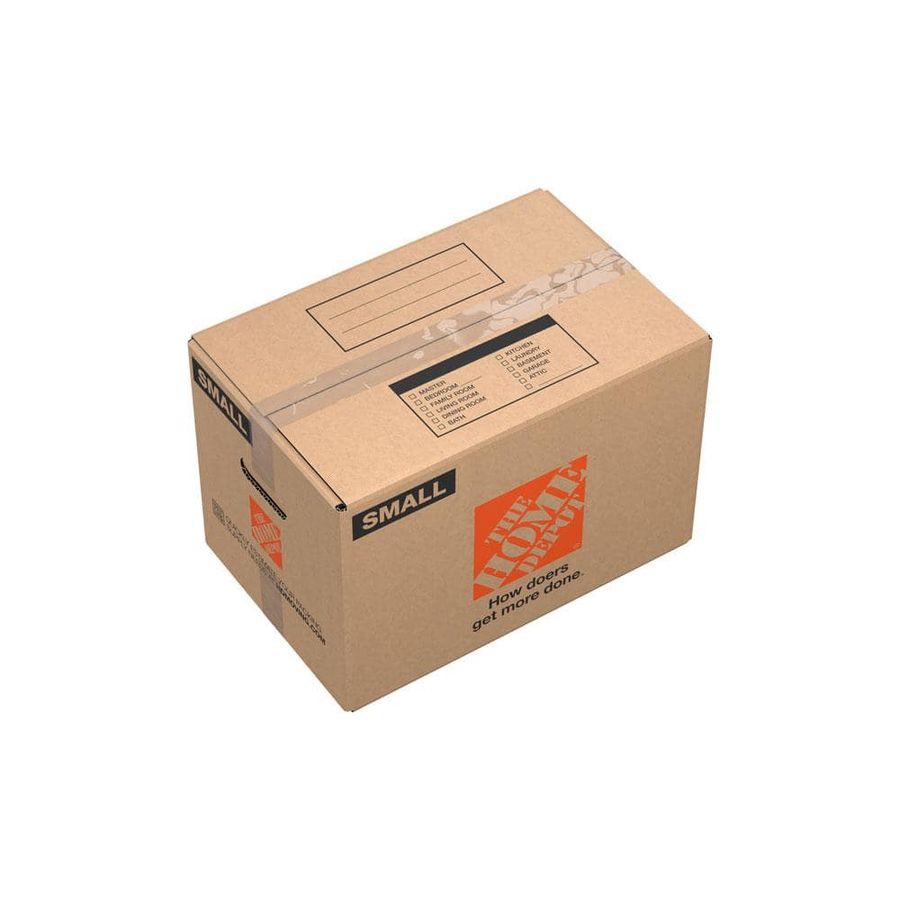 The Home Depot 17 in. L x 11 in. W x 11 in. D Small Moving Box with Handles (10-Pack) SMBOX10 - The Home Depot added by Rachel Fedorov