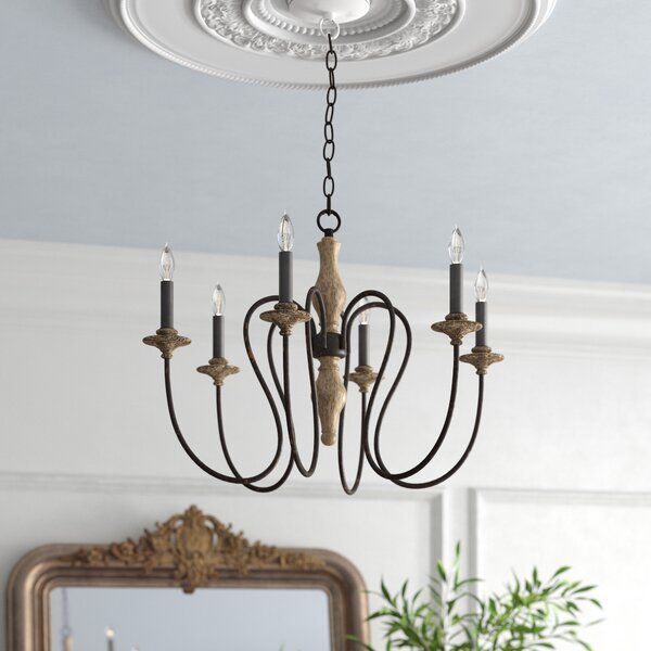 Esme 6 - Light Dimmable Classic / Traditional Chandelier added by Taylor Peterson