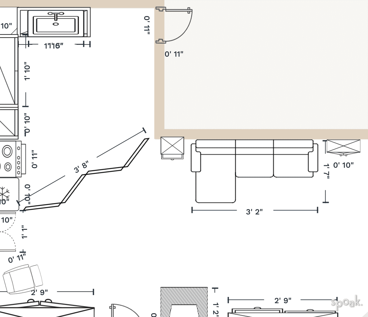 Laundry Room Floor Plan designed by Ydalis Ruiz