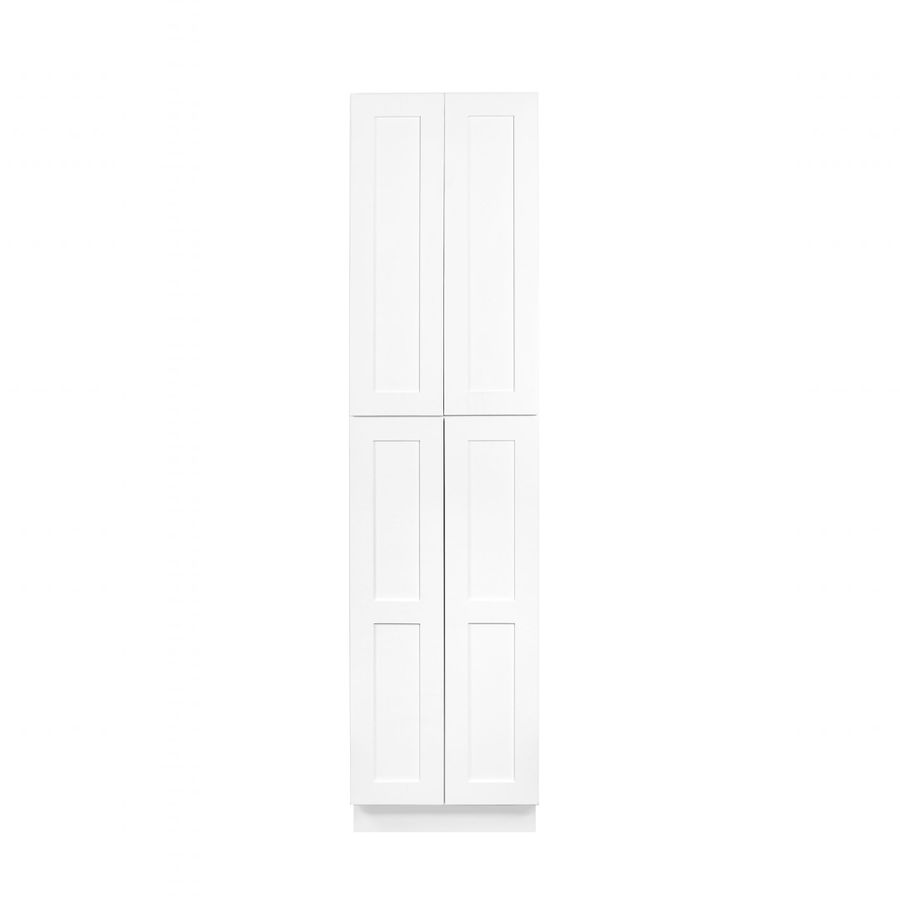 White Shaker 30" Pantry / Utility Cabinet - Nelson Cabinetry added by Lauren Lucido