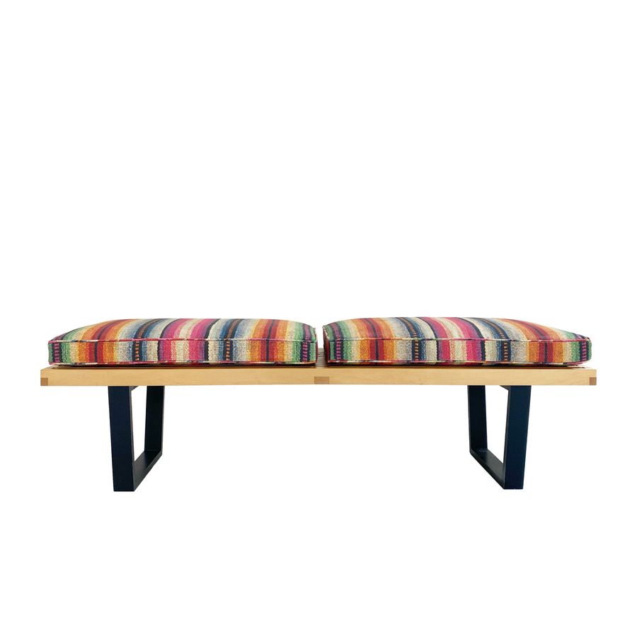 Technicolor Frazada Cushions on George Nelson Platform Bench added by Spoak Member